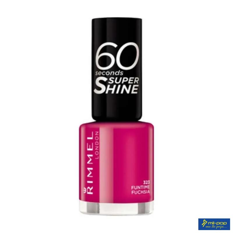 RIMMEL LAK 60 SEC SUPER SHINE 323 FUNTIME