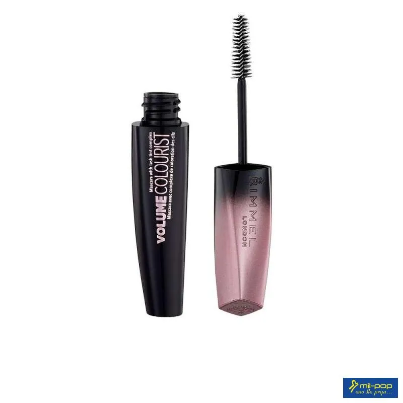 RIMMEL MASKARA VOLUME COLOURIST 1 BLACK
