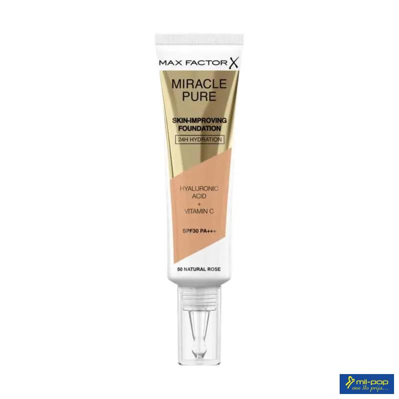 MAX FACTOR PUDER MIRACLE PURE 50 NATURAL ROSE 