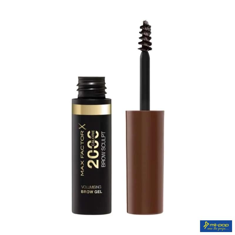 MAX FACTOR GEL ZA OBRVE BG 2000 CAL 004 BLACK BROWN 