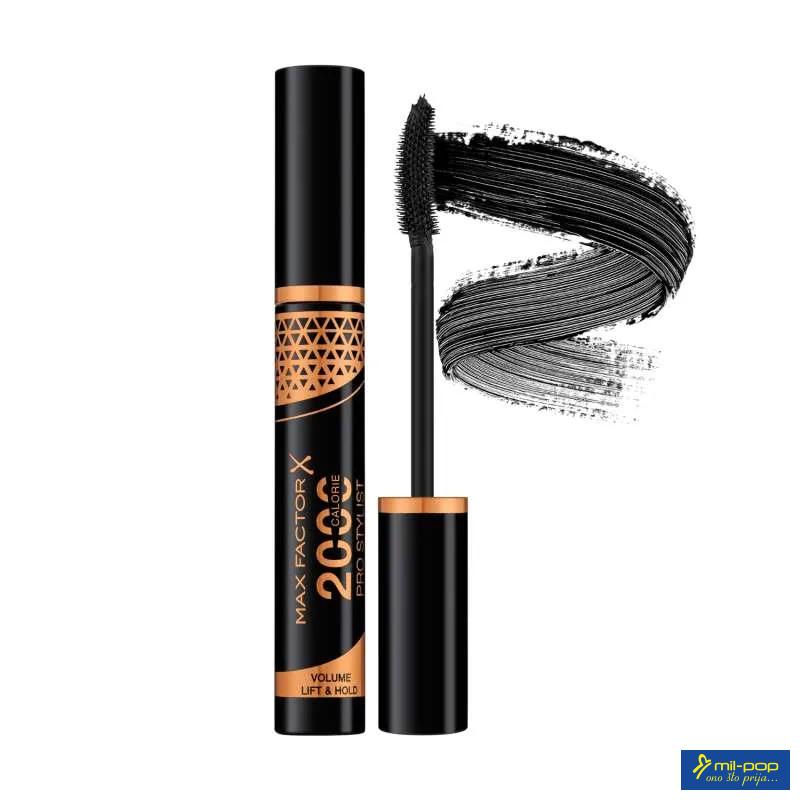 MAX FACTOR MASKARA 2000 CALORIE PRO STYLIST BLACK 