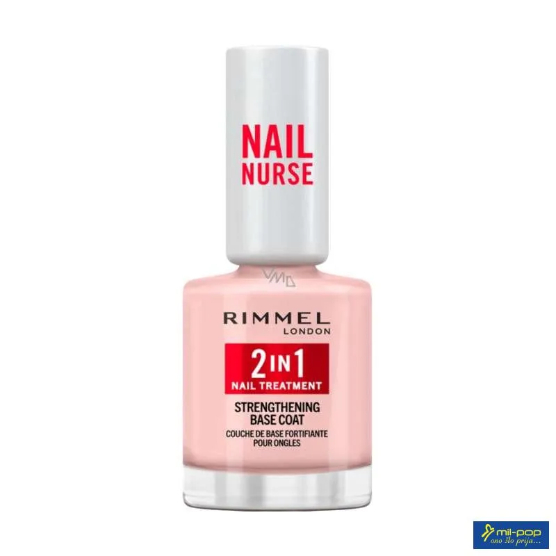 RIMMEL NAIL CARE BASE CAREOAT NURSE&STRENGTHENER