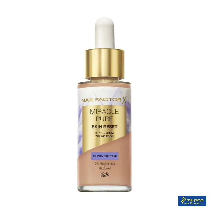 MAX FACTOR TEČNI PUDER MIRACLE PURE SKIN 40-60 