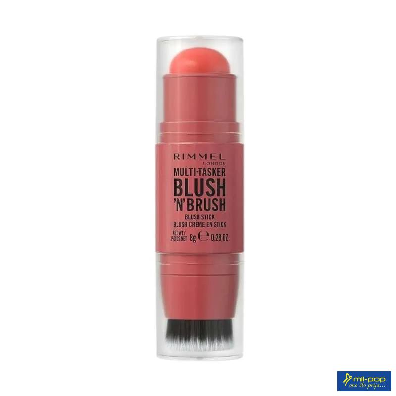 RIMMEL MULTI TASKER BLUSH`N`BRUSH - 250 CORAL DUST 