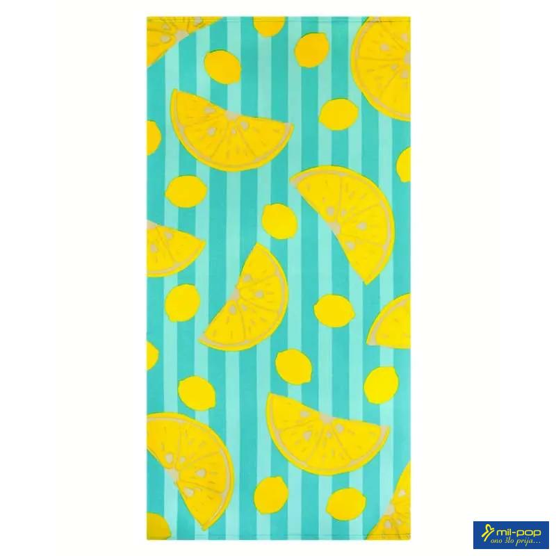 LA PLAGE PEŠKIR ZA PLAŽU POP-CITRON 75X150 