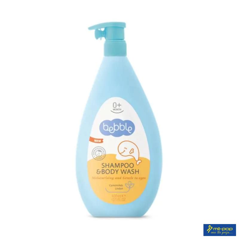 BEBBLE 0M+ ŠAMPON KUPKA 400ML CHAMOMILE 