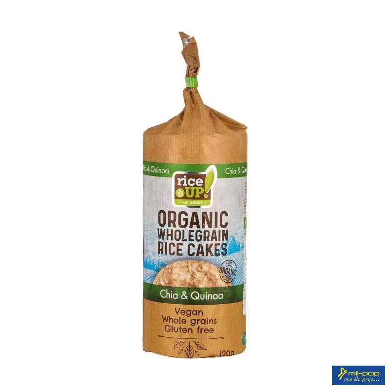 RICE UP ORGANSKE GALETE CIA I KINOA 120 G 