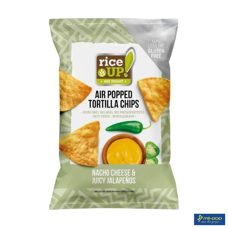 RICE UP TORTILJA ČIPS NACHO SIR&JALAPENOS 60G 