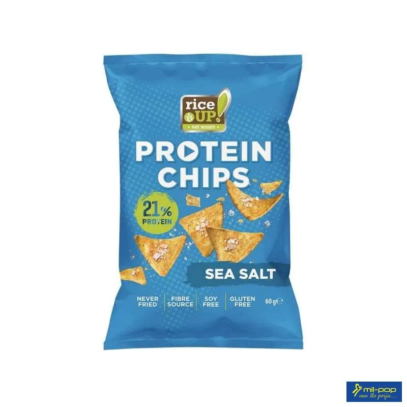 RICE UP PROTEIN ČIPS SO 60G 