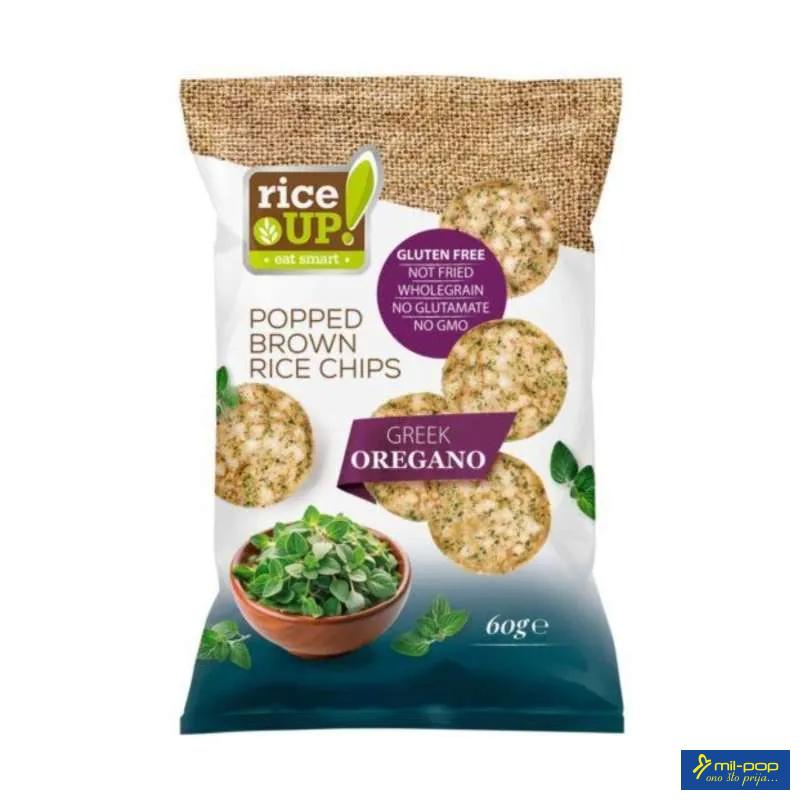 RICE UP RIZINE GALETE SLIM ORIGANO 60G 