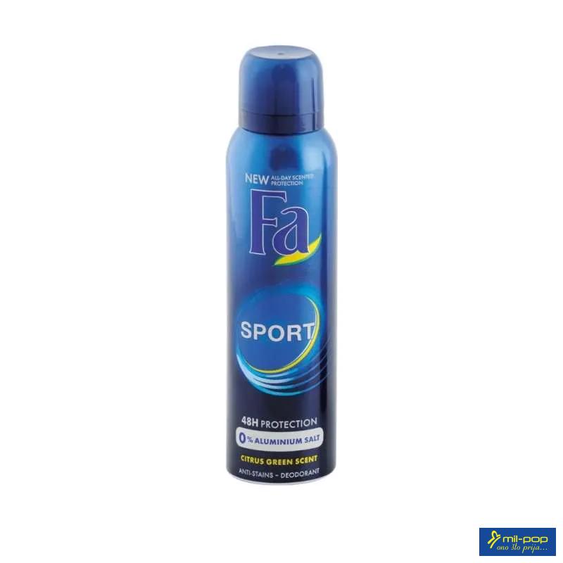 FA DEZODORANS SPORT ACTIVE MEN150ML