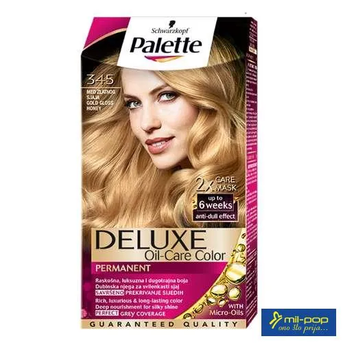 PALETTE DELUXE 345 GOLD GLOSS HONEY 