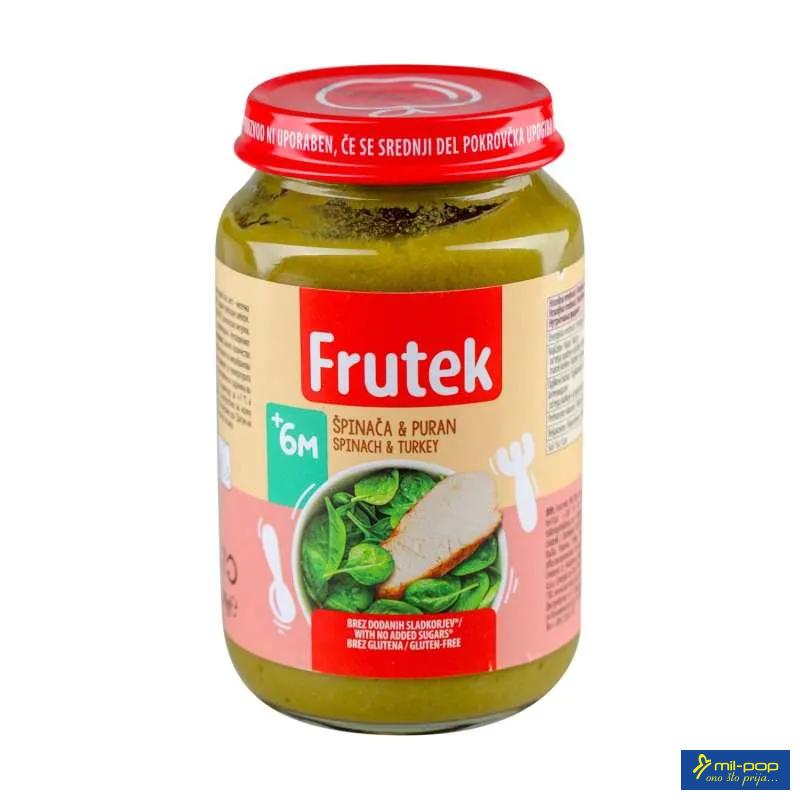 FRUTEK KAŠICA 190G - ĆURETINA SPANAĆ 