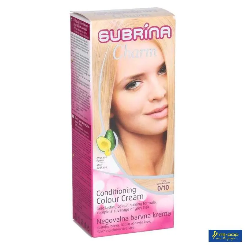 SUBRINA CHARM 0/10 SLONOVA KOST