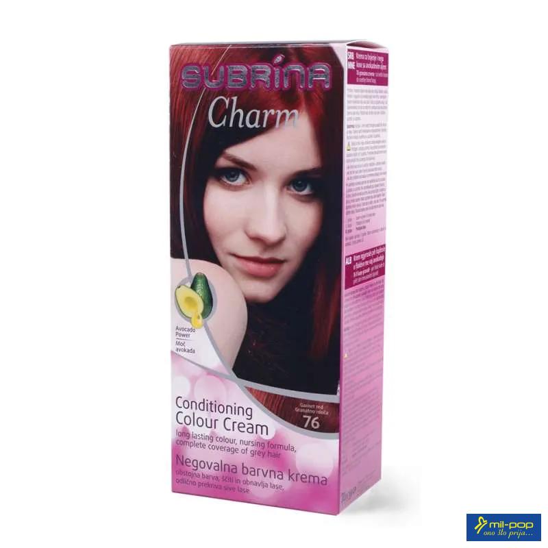 SUBRINA CHARM 76 GARNET RED