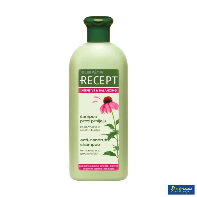 RECEPT SAMPON INTESIVE&BALANS PROTIV PERUTI 400ML