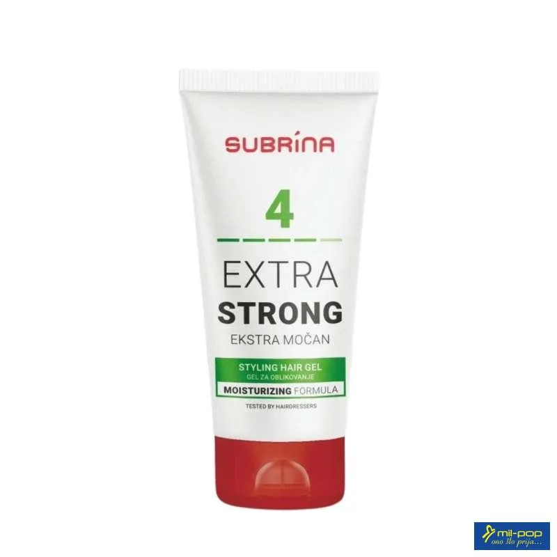 SUBRINA GEL ZA KOSU EXTRA STRONG 4 150ML
