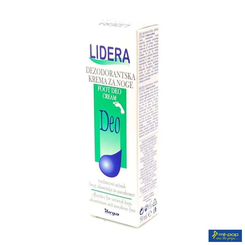 Lidera Dezodorans Krema Za Noge 50ml Mil Pop
