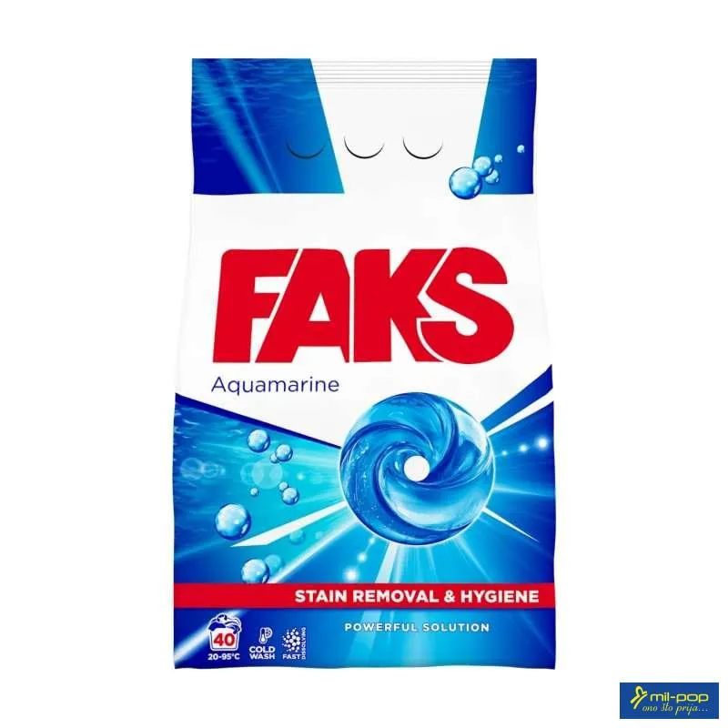 FAKS AQUAMARINE HC 3KG/40 PRANJA 