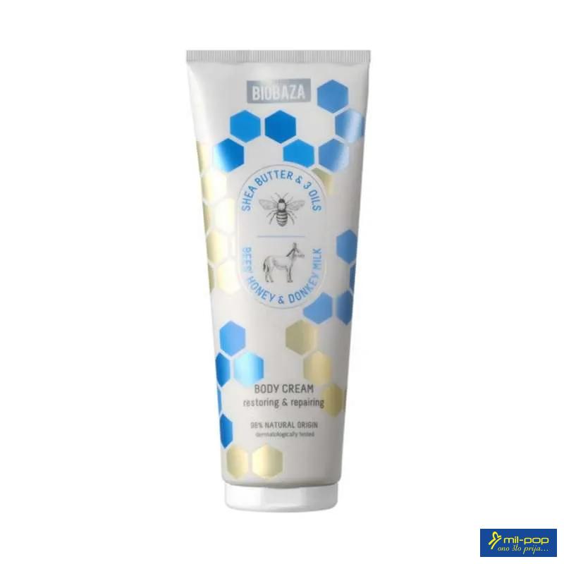 BIOBAZA BODY CREAM BEES & DONKEYS 250 ML 