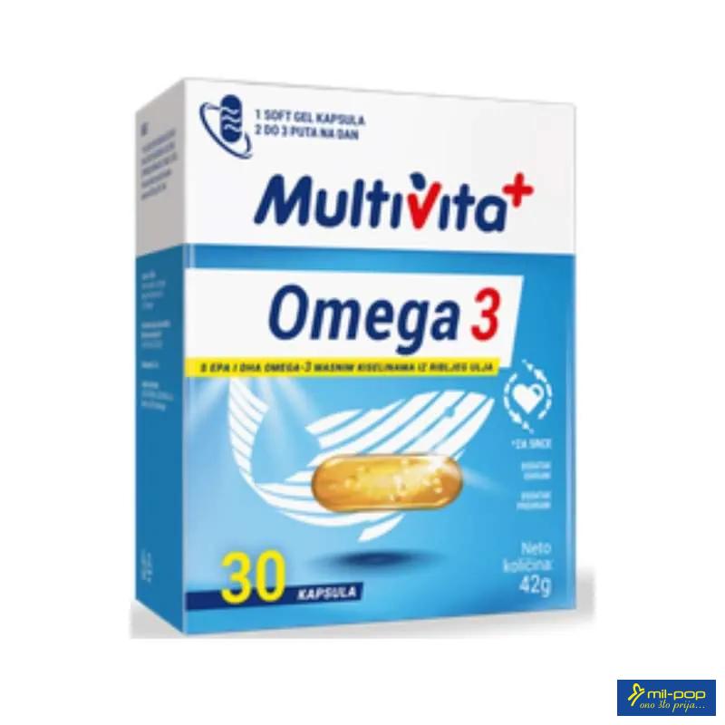 MULTIVITA OMEGA-3 KAPSULE 30+10 GRATIS 