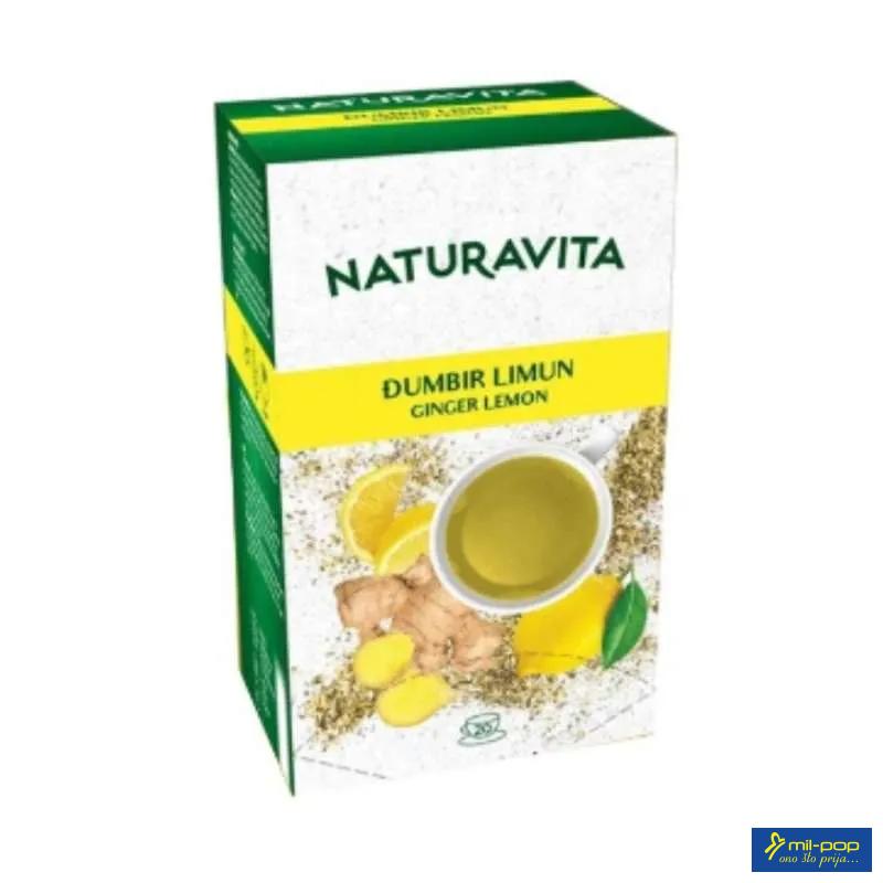 NATURAVITA ĐUMBIR S LIMUNOM 20X2,5G 