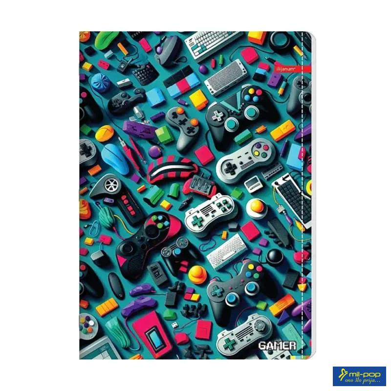 SVESKA A4 MP DIKTO 54L 80g FOOTBALL ICONS 1211640231 