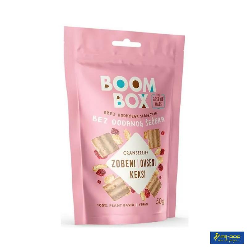 BOOM BOX ZOBENA KEKSI BRUSNICA 50G 