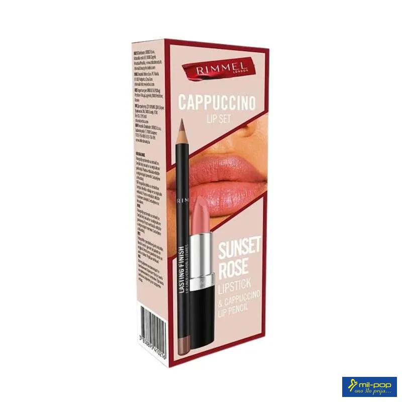RIMMEL SET LASTING FINISH - SUNSET ROSE 