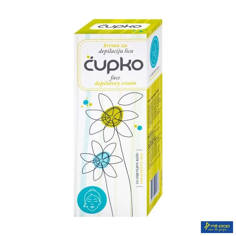 ČUPKO KREMA ZA DEPILACIJU LICA SENSITIVE 50ML 