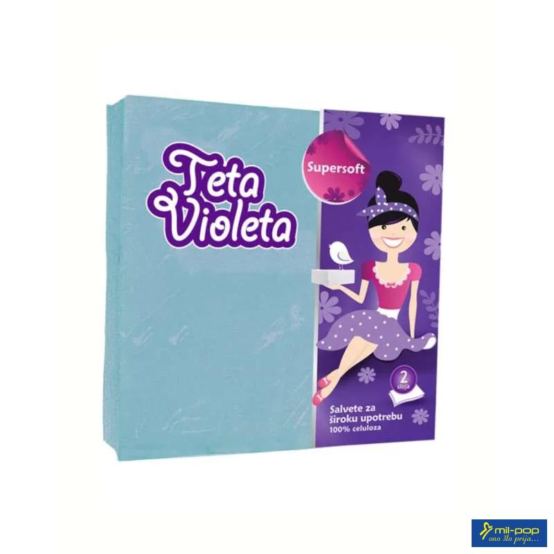 VIOLETA SALVETE SUPER SOFT 25/1 38*38 
