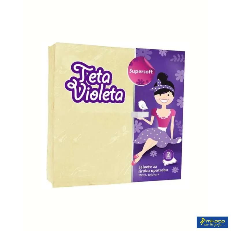 VIOLETA SALVETE SUPER SOFT 25/1 38*38 