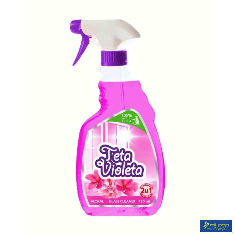 TETA VIOLETA SREDSTVO ZA ČIŠĆENJE STAKLA FLORAL 750 ML 