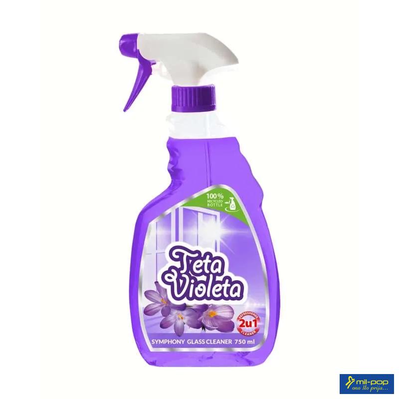 TETA VIOLETA SREDSTVO ZA ČIŠĆENJE STAKLA SYMPHONY 750 ML 