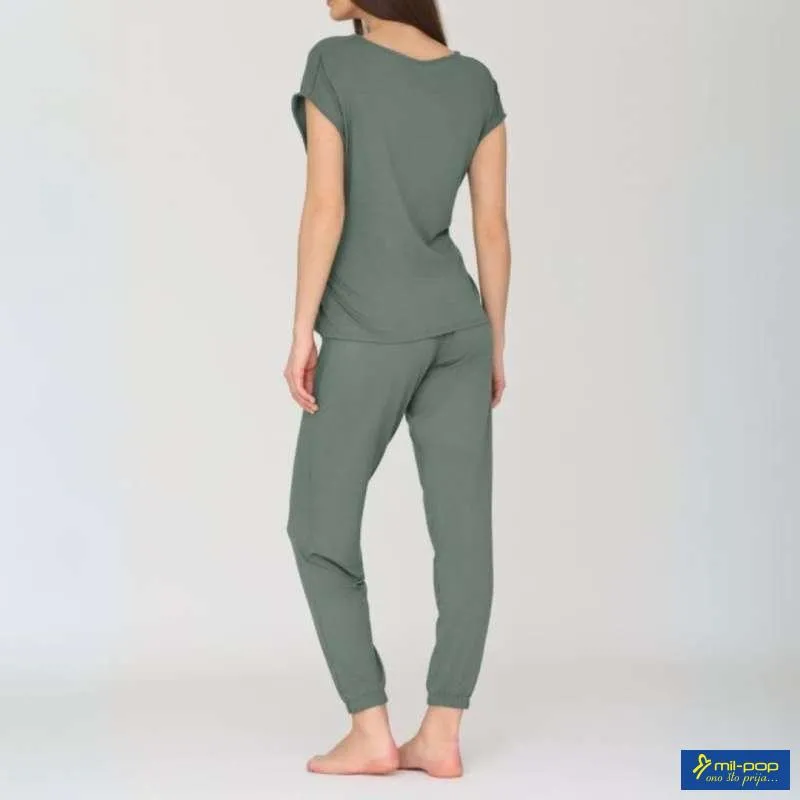 A.RAS Z.LOUNGE SET PANTALONE I MAJICA DANIA M.ZELENA 44 2024