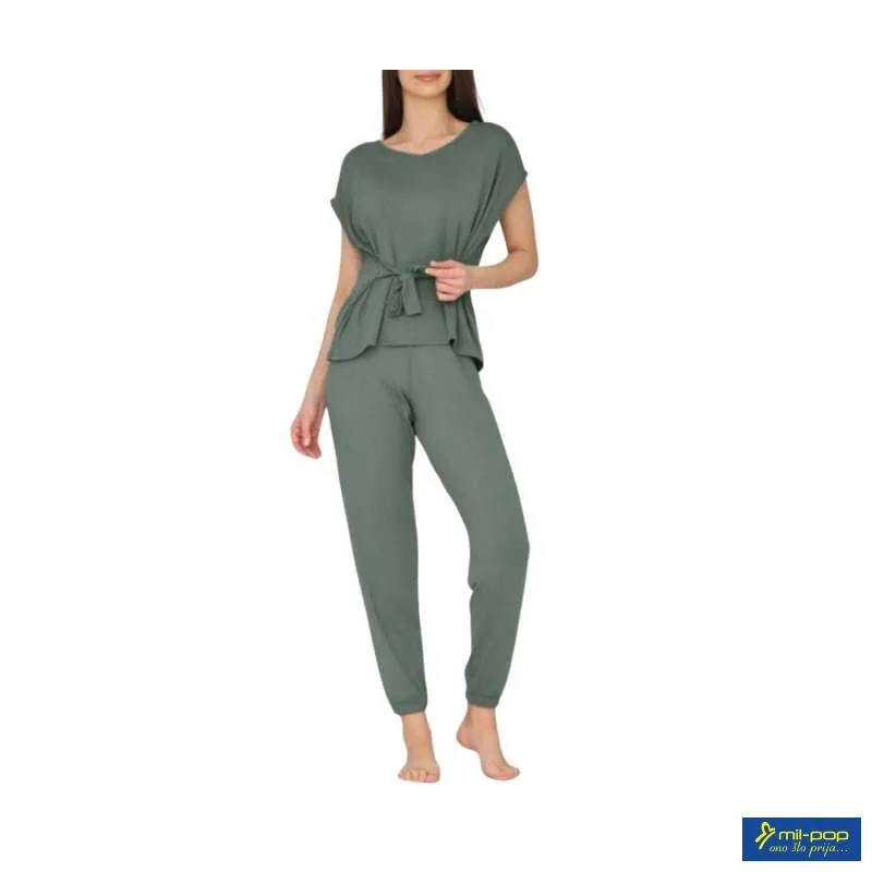 A.RAS Z.LOUNGE SET PANTALONE I MAJICA DANIA M.ZELENA 44 2024