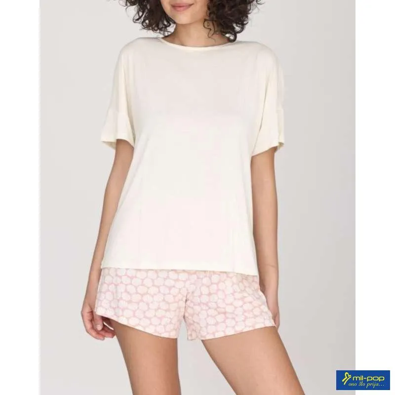 ALMA-RAS MINI PIDZAMA LINDA OFF WHITE-SLJOKICE 46