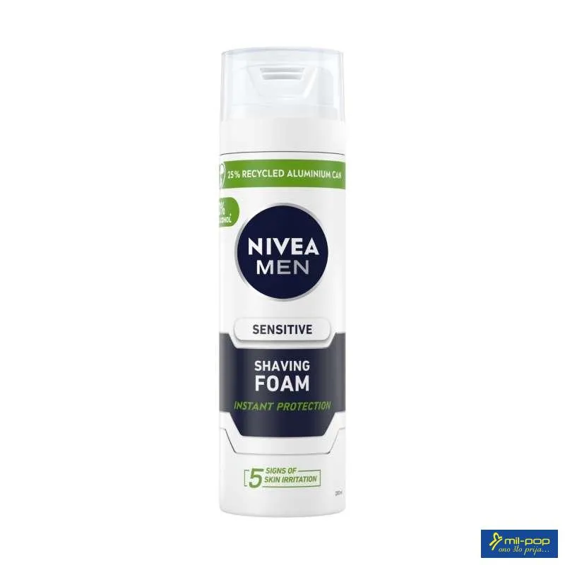 NIVEA PJENA ZA BR.BIJELA - OSJETLJIVA KOZA 200ML