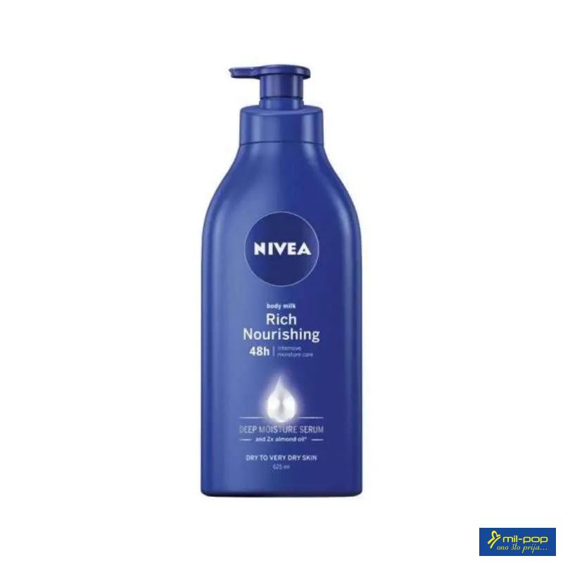 NIVEA BODY MLIJEKO ZA TIJELO SA PUMPICOM 625ML
