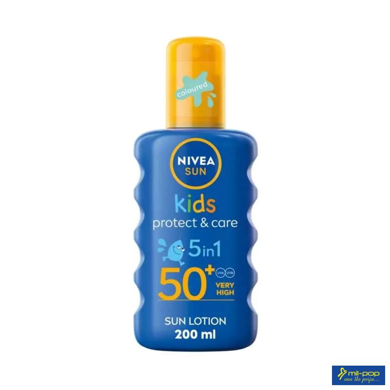 NIVEA SUN PROTECT&CARE KIDS SPREJ SPF50+
