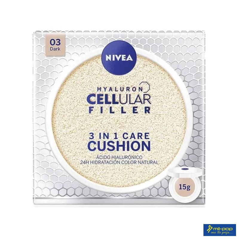 NIVEA KREMA CELLULAR CUSHION DARK 15GR