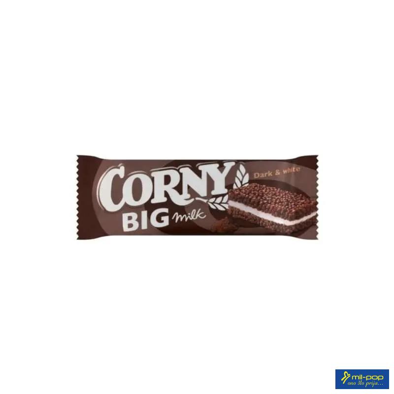 CORNY MILKSANDWICH DARK&WHITE 40G 