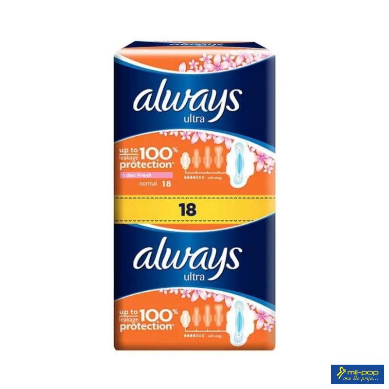 ULOSCI ALWAYS ULTRA NORMAL FRESH DUO 18