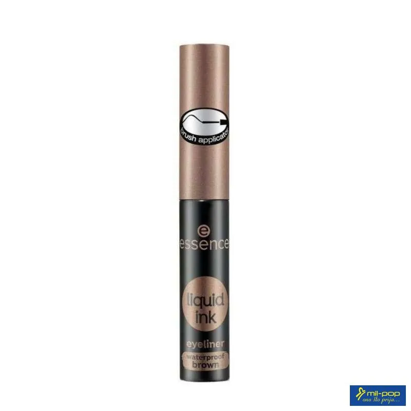ESSENCE EYELINER LIQUID INK WATERPROOF BROWN 02