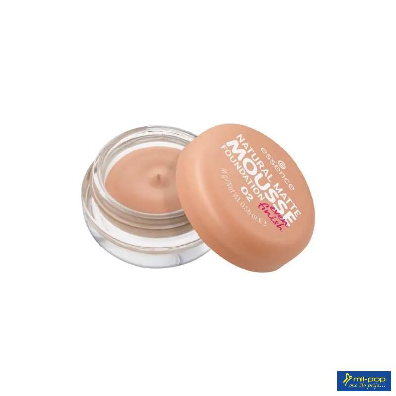 ESSENCE NATURAL MATTE MOUSSE FOUNDATION 02
