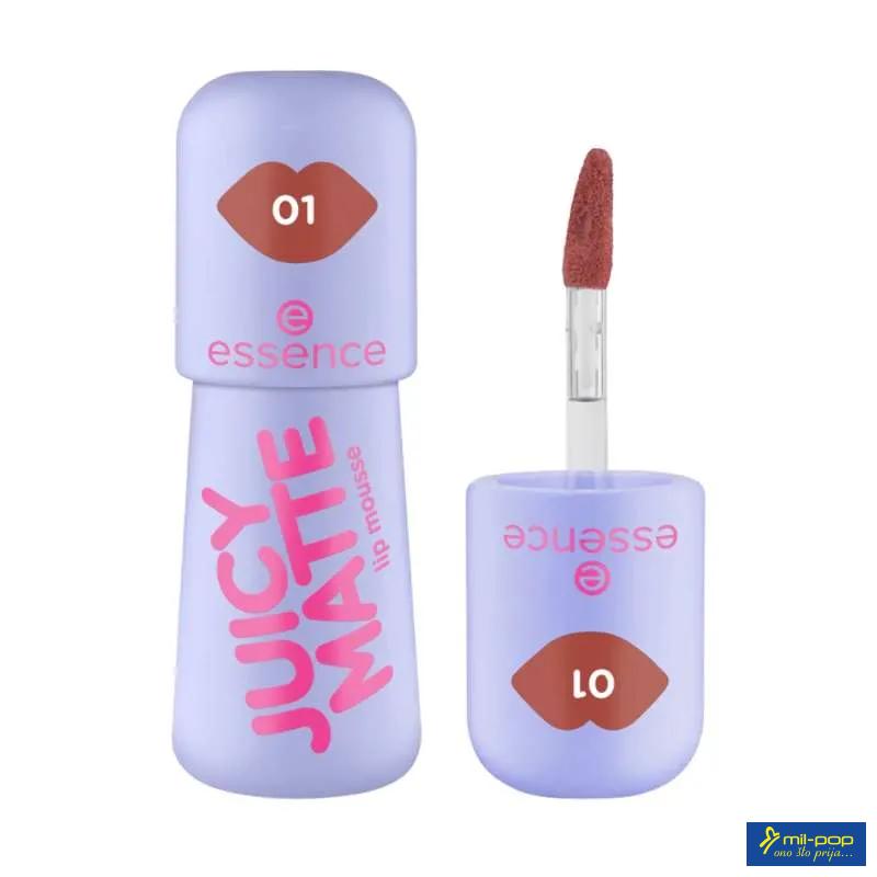 ESSENCE JUICY MATTE LIP MOUSSE 01 