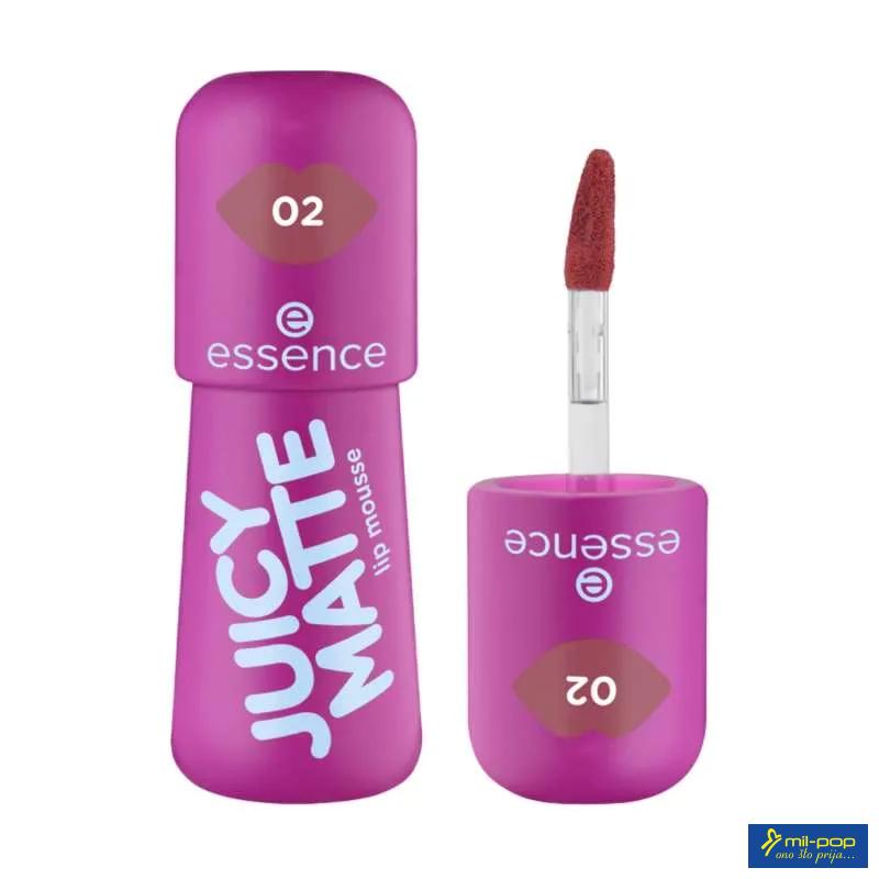 ESSENCE JUICY MATTE LIP MOUSSE 02 