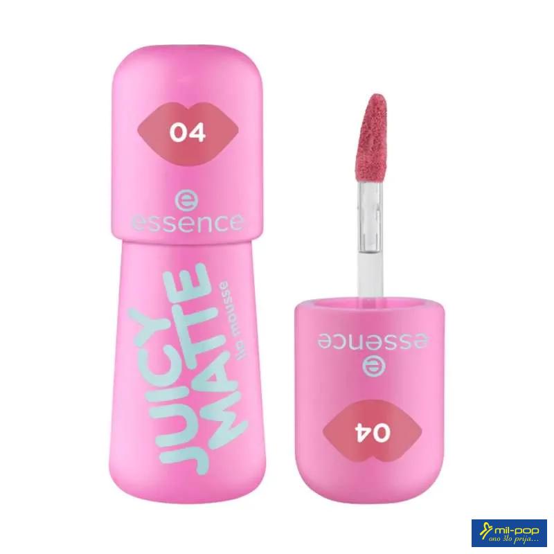 ESSENCE JUICY MATTE LIP MOUSSE 04 
