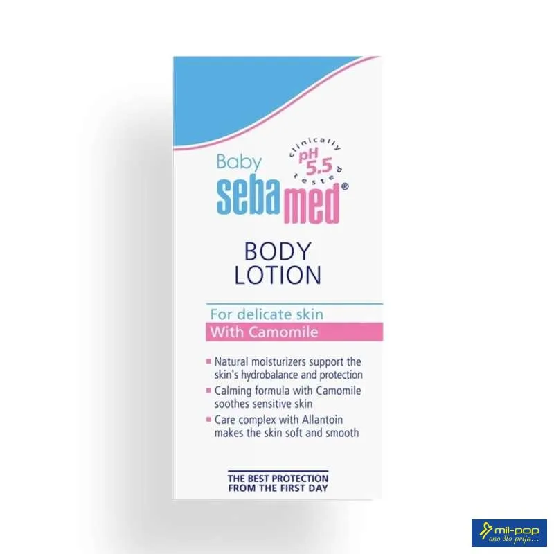 SEBAMED BABY LOSION ZA TIJELO 200ML 