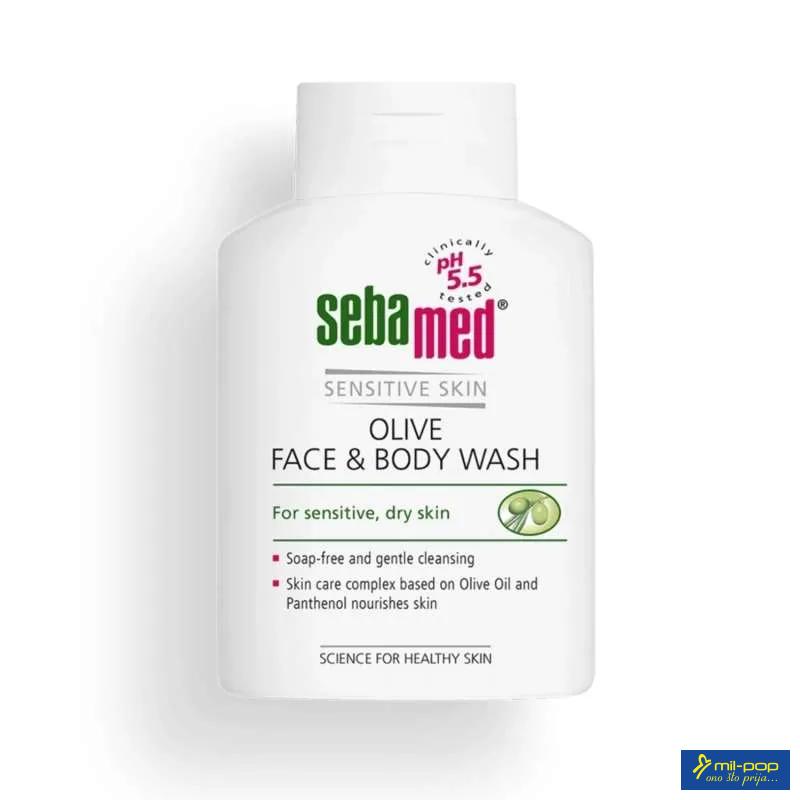 SEBAMED GEL SA MASLINOVIM ULJEM ZA LICE I TIJELO 200ML 